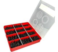 Кольца уплотнительные 23 БОЛТА 4-20 мм резиновые в органайзере НАБОР 3 20000013