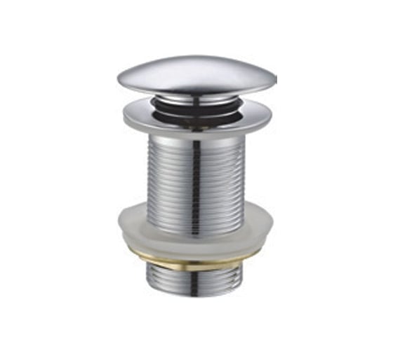 Донный клапан для раковины VIEIR без перелива, маленький, нержавеющая сталь VER23A 1