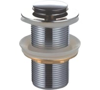 Донный клапан латунный VIEIR для раковины без перелива, малый VER21B