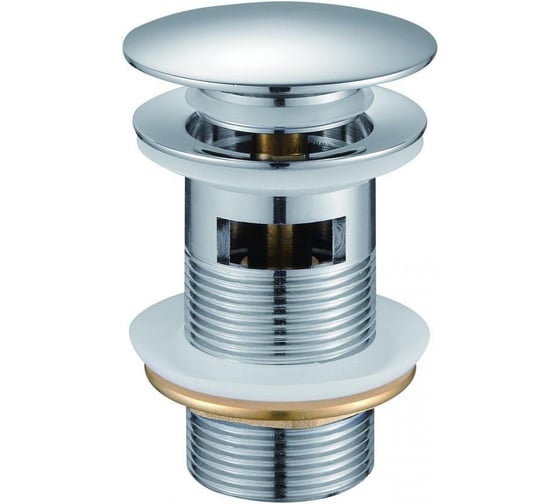 Донный клапан для раковины с переливом Maretti хром AC19P24015