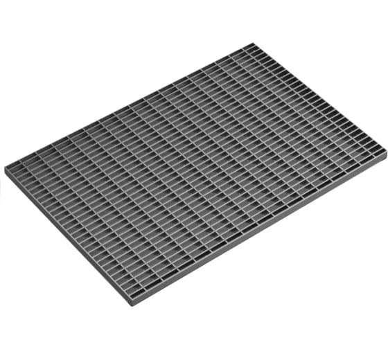 Придверная грязезащитная решетка АНМАКС 590x390x20 мм, стальная 301А 1