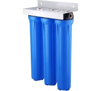 Корпус магистральный фильтра Гейзер С25 тройной 20SL 3/4” ВР, латунь 50789