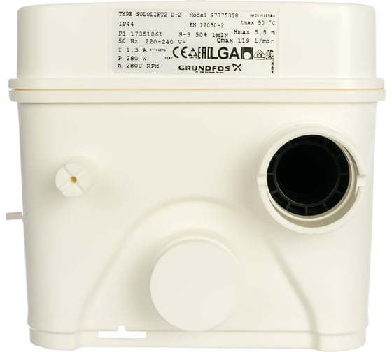 Канализационный насос Grundfos Sololift2 D-2 97775318