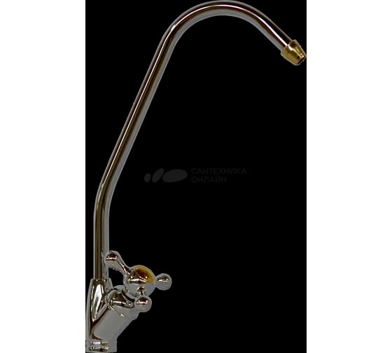 Кран для чистой воды AQUA PRO № 2 с золотыми элементами ВИ413 1