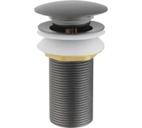 Сливной набор AQUATEK для раковины Push-open без перелива, оружейная сталь AQ6000BGM 00000144848