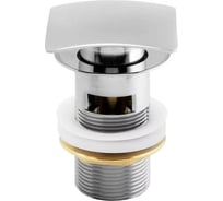 Донный клапан ALLEN BRAU 5.21026-BN INFINITY Square 1 1/4 с переливом, сталь/латунь, браш.никель (367039) 00367039