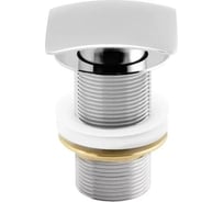 Донный клапан ALLEN BRAU 5.21025-BN INFINITY Square 1 1/4 без перелива, сталь/латунь, браш.никель (367040) 00367040