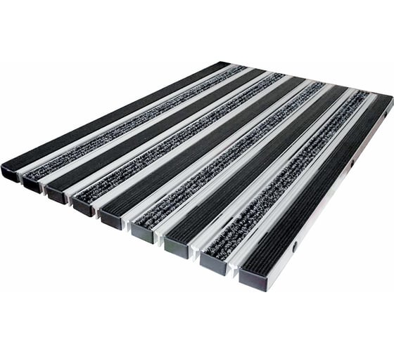 Решетка придверная грязезащитная АНМАКС Резина + Текстиль 39 x 59 см 30012А