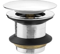 Донный клапан для раковины MPF 1.1/4" без перелива, выпуск для сифона ИС.110756