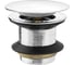 Донный клапан для раковины MPF 1.1/4" без перелива, выпуск для сифона ИС.110756 1