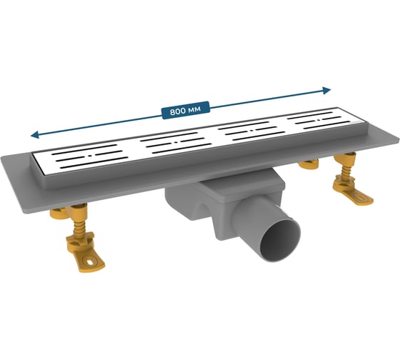 Душевой канал 800мм, полоска горизонтальная Nova & 5680.001 1