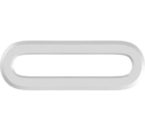 Обрамление перелива для раковины Sancos, цвет белый матовый CN010MW