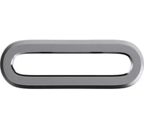 Обрамление перелива для раковины Sancos, цвет вороненая сталь CN010GG