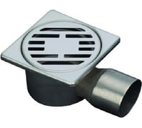 Трап из нержавеющей стали FT Group 10×10, d50 угловое соединение 773374