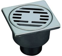 Трап из нержавеющей стали FT Group 10×10, d50 прямое соединение 773382