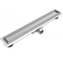 Желоб душевой Esbano Meta решетка TILE длина 70 см матовый хром ESTRMETTILE70MC