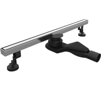 Душевой трап RGW SDR-51S-60 однолинейный щелевой 600 Сатин O 50 мм сифон + ножки 76215160-13