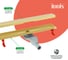 Лоток душевой IDDIS, сифон 360, комбинированный затвор, перфорированная решетка, 500 мм, золото, 975B5MG20DZ 5