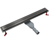 Лоток душевой IDDIS сифон 360, комбинированный затвор, перфор. решетка, 800мм, графит 975B8GM20DZ