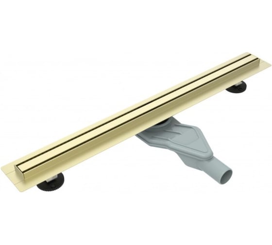Желоб душевой Esbano Slim решетка SIDE золотой длина 80 см ESTRSLMSIDE80SG