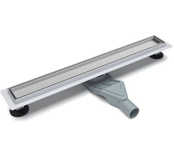 Желоб душевой Esbano Combi решетка TILE матовый хром длина 50 см ESTRCOMTILE50MC