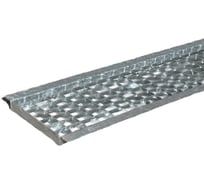 Решётка водоприёмная для лотка водоотводного Gidrolica DN150 РВ-15.18,7.100 ячеистая стальная оцинкованная, класс В125 511
