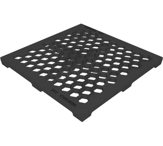 Решётка водоприёмная для дождеприемника Gidrolica Point РВ-28.5.28.5 чугунная СОТЫ класс С250 205/3-GS