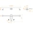 Душевой трап RGW SDR-52Gr-60 двухлинейный щелевой 600 Серый O 50 мм сифон + ножки, под плитку 76215260-11 6