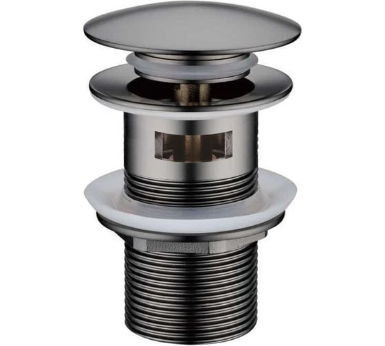 Донный клапан с переливом Maretti оружейная сталь AC19P67660