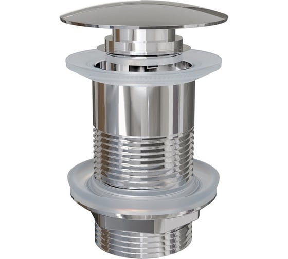 Донный клапан для раковины Knotlor без перелива, хром, BM9010C
