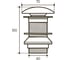 Донный клапан керамический AQUEDUTO RALO Push-Open, белый матовый RAL0120 3