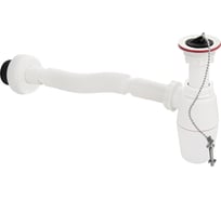 Сифон для раковины Санакс 1 1/4 х 32, с решеткой из нержавеющей стали, из АБС пластика 4006