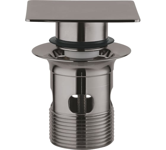 Сливной нажимной гарнитур Grohe темный графит глянец 40565A00