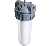 Фильтр магистральный VRT 3/4'' для холодной воды прозрачный корпус 10 SL с картриджем 558257