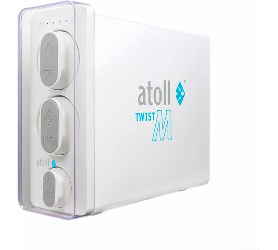 Система обратного осмоса Atoll Twist M без крана ATEFDR136