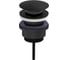 Донный клапан Click-Clack, черный матовый Oliveeka OL-SS07-MB 1