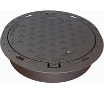 Люк чугунный SAFA Industrial тип Т Плавающий, D-400 ТМ, 18009