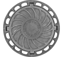 Люк чугунный SAFA INDUSTRIAL тип Т, 4-х ушковый, без замка, h=80 мм (В), 18006