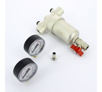 Промывной фильтр ITAP ВВ 1 1/2 300 мкм с 2 манометрами 189 11/2'