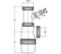 Сифон для раковины без выпуска Bauedge BAU Dream, 1 , D 40 WR0001 2