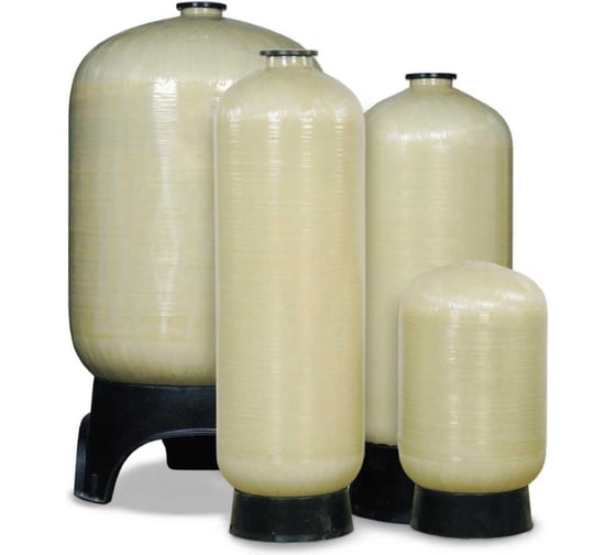 Корпус фильтра CANATURE FRP Tank 0817 из стекловолокна с основанием, цвет натуральный УТ-00000196