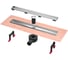 Комплект дренажного канала TECEspring linus 900 мм, plate, с мембраной S600900 1