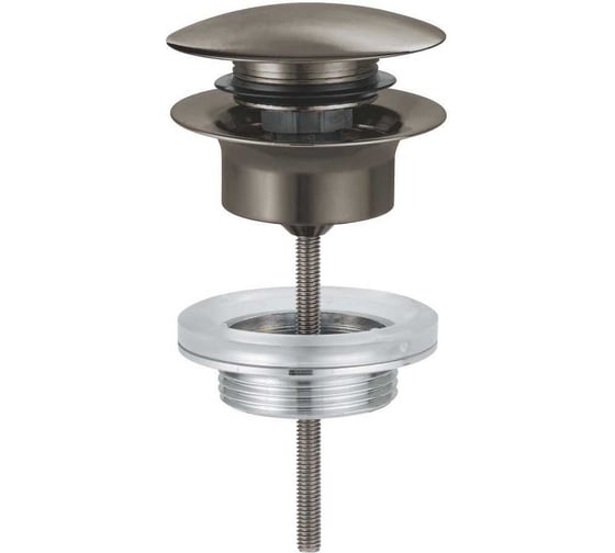 Донный клапан для раковины Grohe сатиновый графит 65807MG0