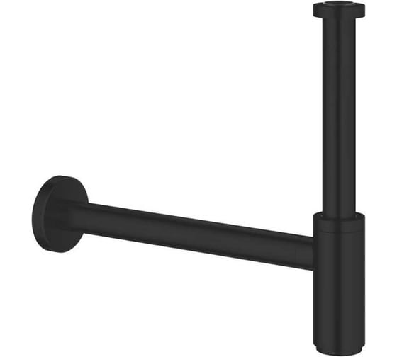Сифон для раковины Grohe 1 1/4, матовый черный 289122430