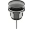 Донный клапан универсальный Ceramicanova Click-Clack латунь, вороненая сталь PVD 70003GG 2