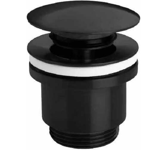 Слив для умывальника PlastBrno Click-Clack латунный, черный EUVCB06