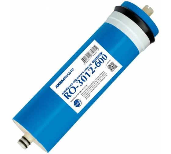 Мембрана ЧИОС АКВАФИЛЬТР RO 3012-600GPD 40338 1