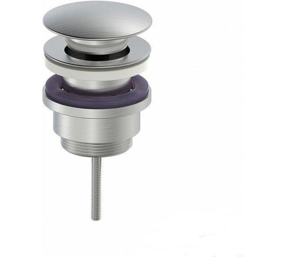 Донный клапан Oliveeka Click-Clack, никель матовый OL-SS07-BN 1