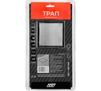 Трап точечный под плитку MPF 100x100 мм, нержавеющая сталь AISI 304, поворотный сифон 40/50 мм ИС.110611