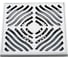 Душевой трап Gappo хром 150х150 G81550 1